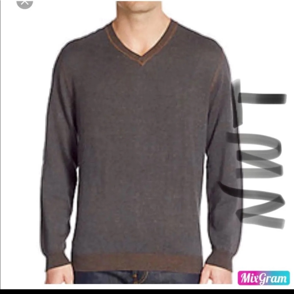 NWT Lenor Romano Collection Reversible Sweater MEDIUM